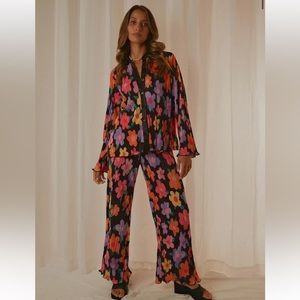 PepperMayo Wine Dates Pant & Shirt Set